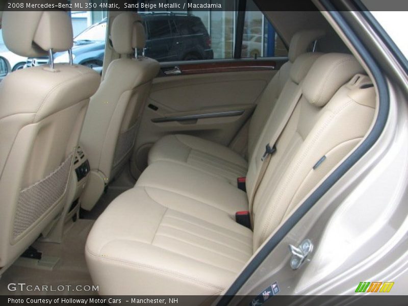 Sand Beige Metallic / Macadamia 2008 Mercedes-Benz ML 350 4Matic