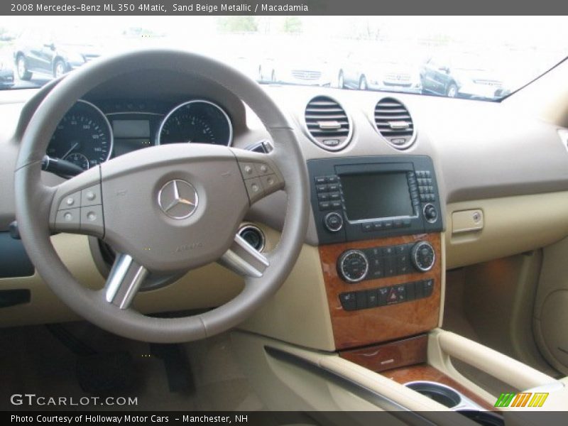 Sand Beige Metallic / Macadamia 2008 Mercedes-Benz ML 350 4Matic