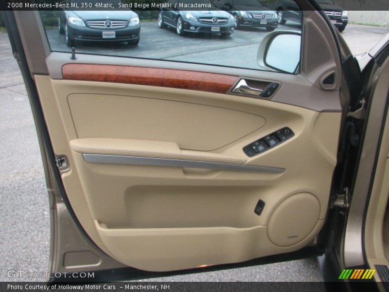 Sand Beige Metallic / Macadamia 2008 Mercedes-Benz ML 350 4Matic