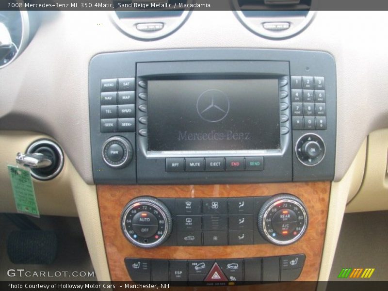 Sand Beige Metallic / Macadamia 2008 Mercedes-Benz ML 350 4Matic