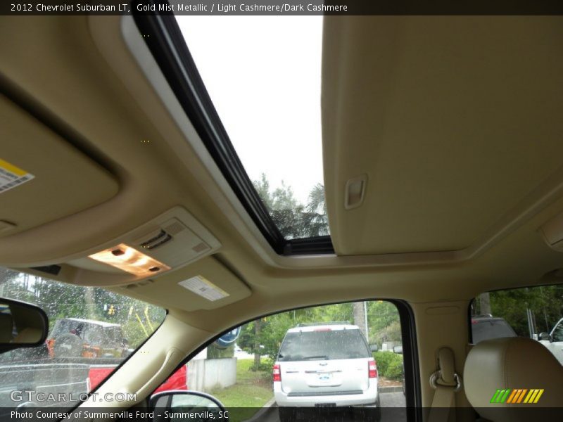 Gold Mist Metallic / Light Cashmere/Dark Cashmere 2012 Chevrolet Suburban LT