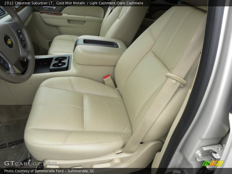 Gold Mist Metallic / Light Cashmere/Dark Cashmere 2012 Chevrolet Suburban LT