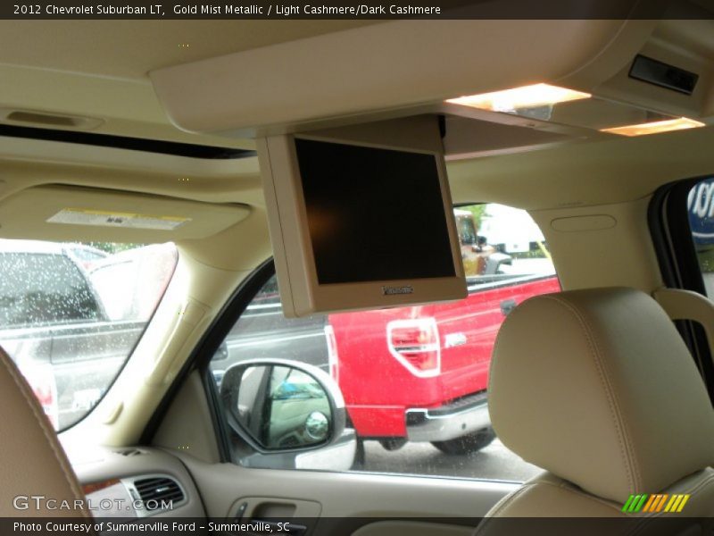 Gold Mist Metallic / Light Cashmere/Dark Cashmere 2012 Chevrolet Suburban LT