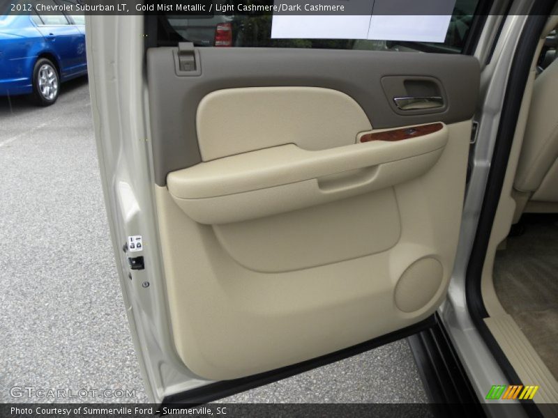 Gold Mist Metallic / Light Cashmere/Dark Cashmere 2012 Chevrolet Suburban LT
