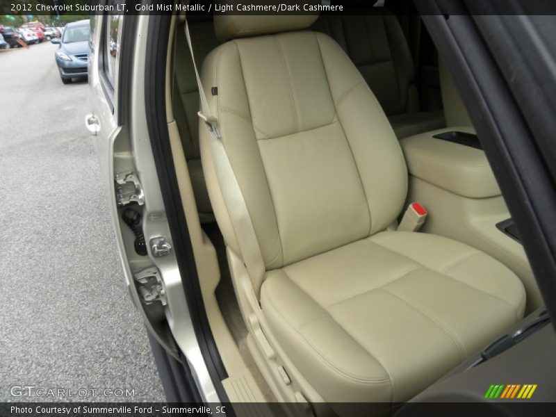 Gold Mist Metallic / Light Cashmere/Dark Cashmere 2012 Chevrolet Suburban LT
