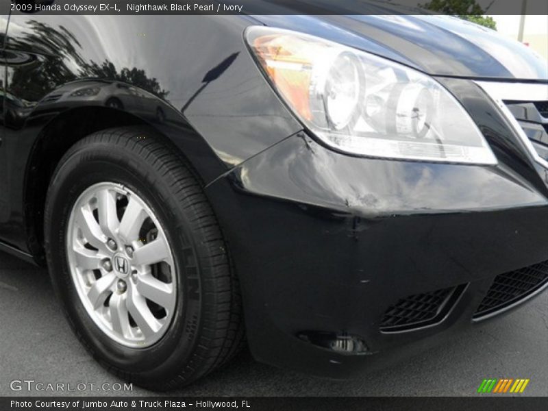 Nighthawk Black Pearl / Ivory 2009 Honda Odyssey EX-L