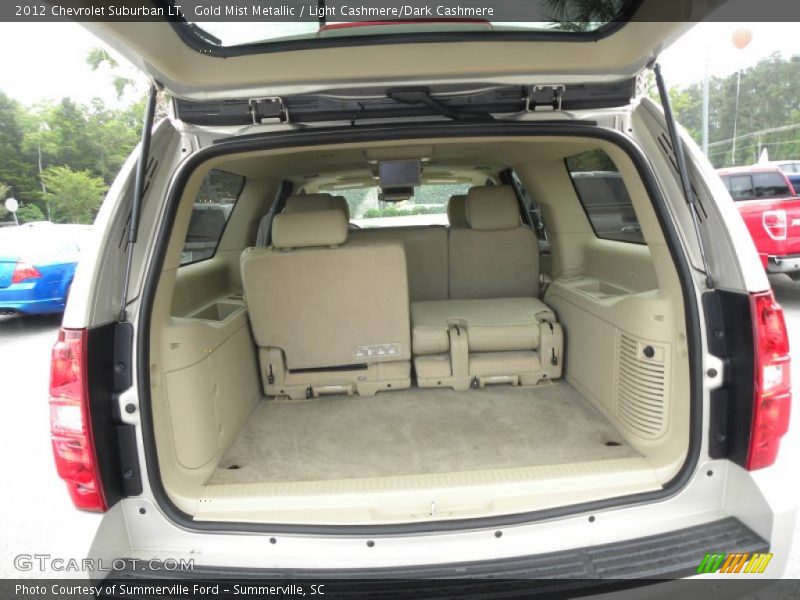 Gold Mist Metallic / Light Cashmere/Dark Cashmere 2012 Chevrolet Suburban LT
