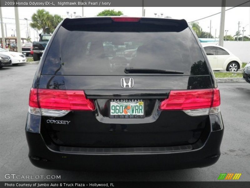 Nighthawk Black Pearl / Ivory 2009 Honda Odyssey EX-L
