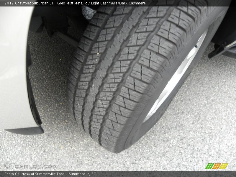 Gold Mist Metallic / Light Cashmere/Dark Cashmere 2012 Chevrolet Suburban LT
