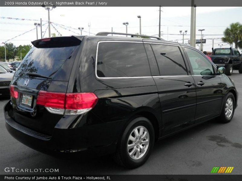Nighthawk Black Pearl / Ivory 2009 Honda Odyssey EX-L