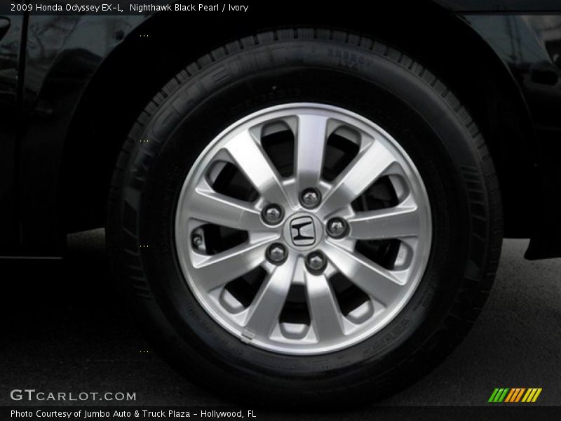 Nighthawk Black Pearl / Ivory 2009 Honda Odyssey EX-L