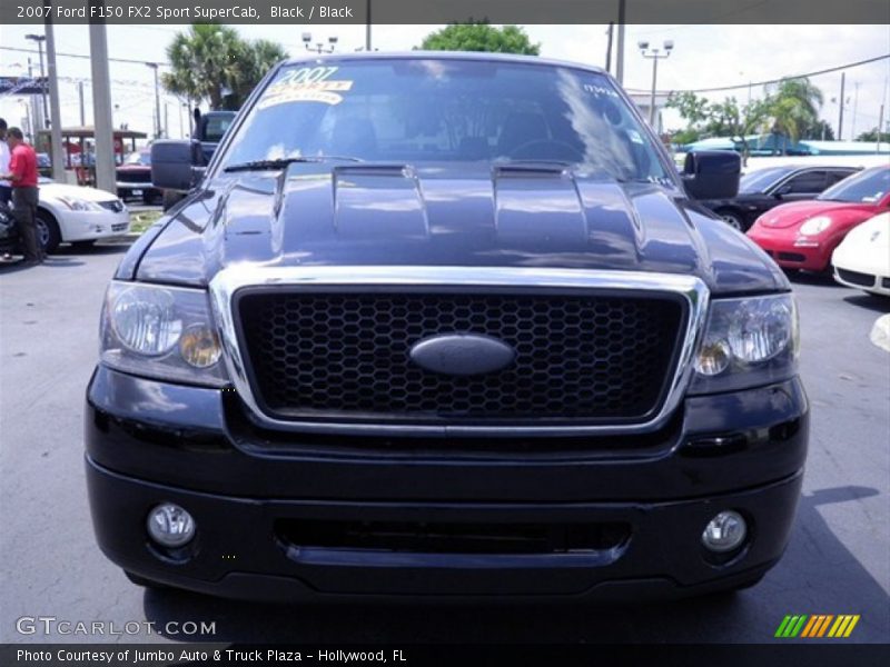 Black / Black 2007 Ford F150 FX2 Sport SuperCab