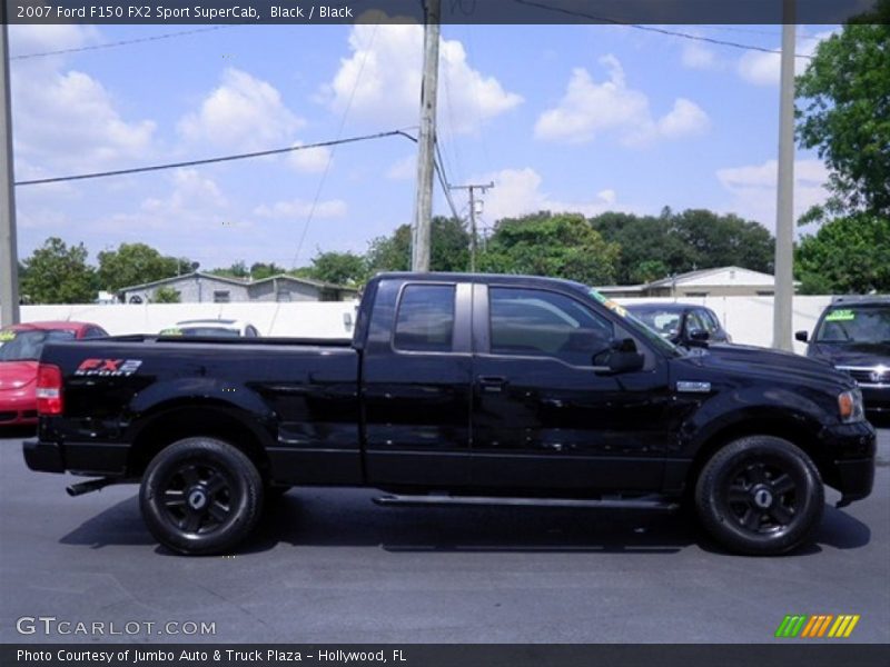 Black / Black 2007 Ford F150 FX2 Sport SuperCab