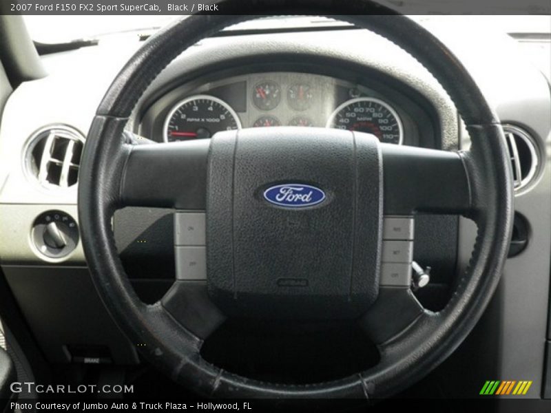 Black / Black 2007 Ford F150 FX2 Sport SuperCab