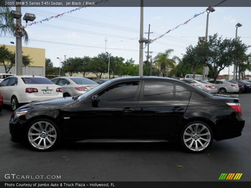 Jet Black / Black 2005 BMW 5 Series 545i Sedan