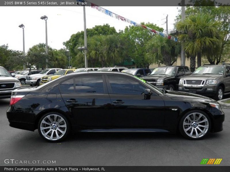 Jet Black / Black 2005 BMW 5 Series 545i Sedan