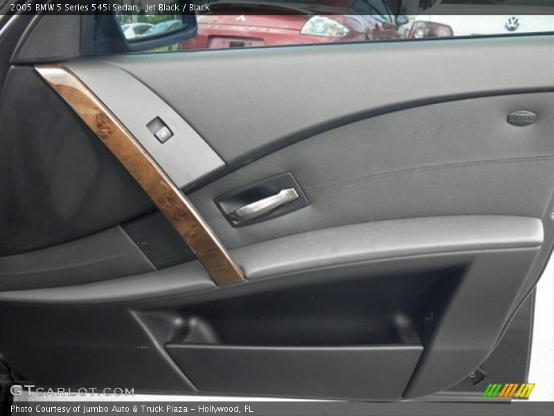 Jet Black / Black 2005 BMW 5 Series 545i Sedan