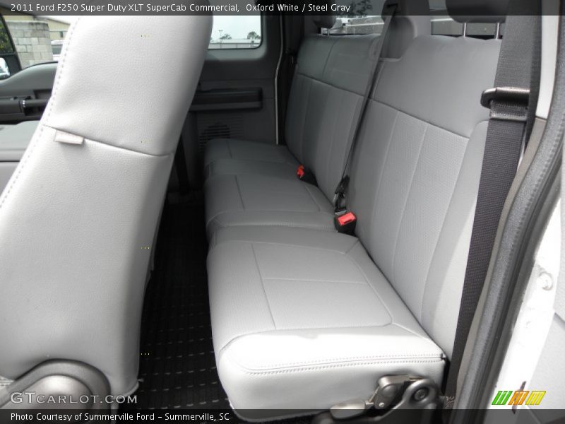 Oxford White / Steel Gray 2011 Ford F250 Super Duty XLT SuperCab Commercial