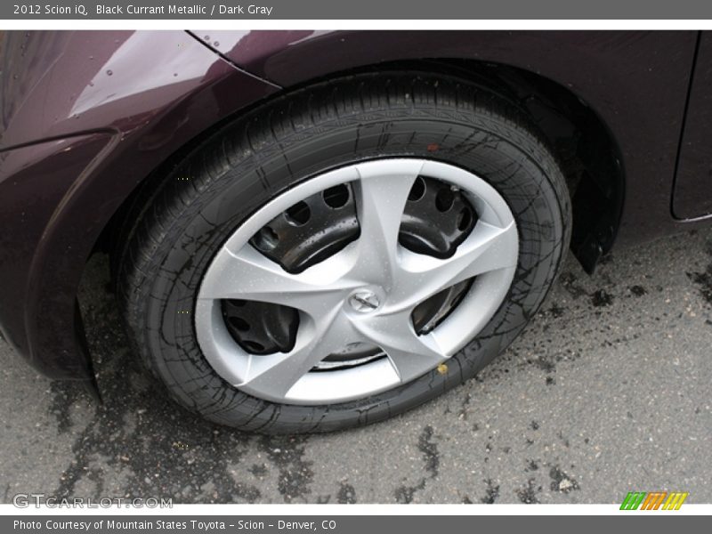 Black Currant Metallic / Dark Gray 2012 Scion iQ
