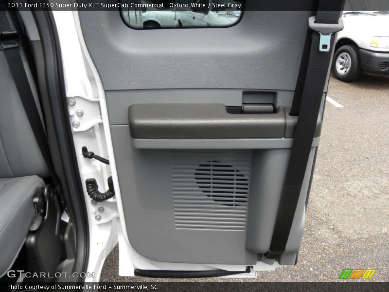 Oxford White / Steel Gray 2011 Ford F250 Super Duty XLT SuperCab Commercial