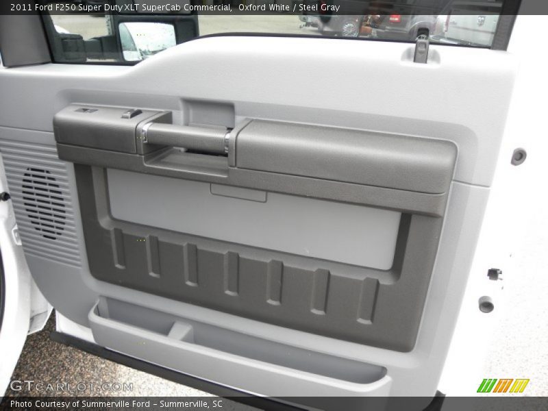 Oxford White / Steel Gray 2011 Ford F250 Super Duty XLT SuperCab Commercial