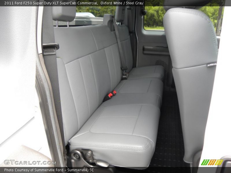 Oxford White / Steel Gray 2011 Ford F250 Super Duty XLT SuperCab Commercial