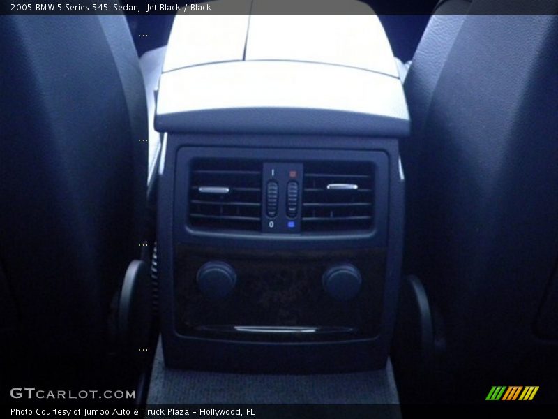 Jet Black / Black 2005 BMW 5 Series 545i Sedan