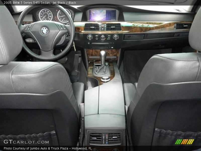 Jet Black / Black 2005 BMW 5 Series 545i Sedan