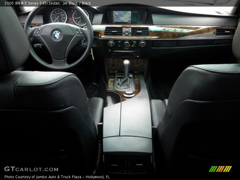 Jet Black / Black 2005 BMW 5 Series 545i Sedan