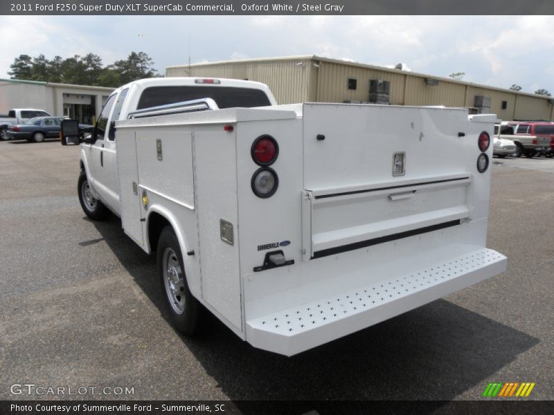 Oxford White / Steel Gray 2011 Ford F250 Super Duty XLT SuperCab Commercial
