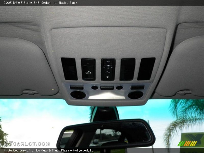 Jet Black / Black 2005 BMW 5 Series 545i Sedan