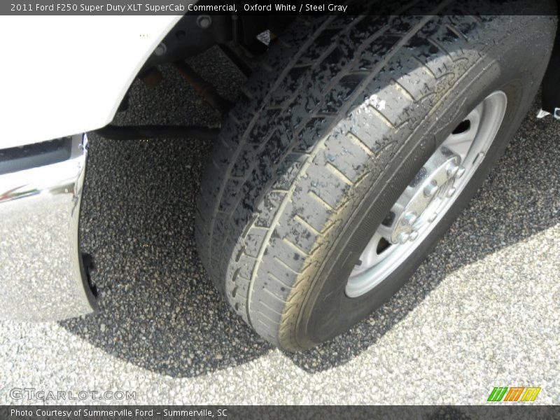 Oxford White / Steel Gray 2011 Ford F250 Super Duty XLT SuperCab Commercial