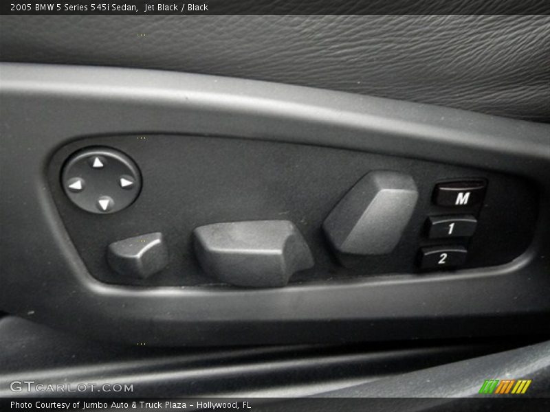 Jet Black / Black 2005 BMW 5 Series 545i Sedan