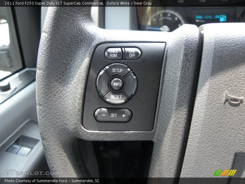 Controls of 2011 F250 Super Duty XLT SuperCab Commercial