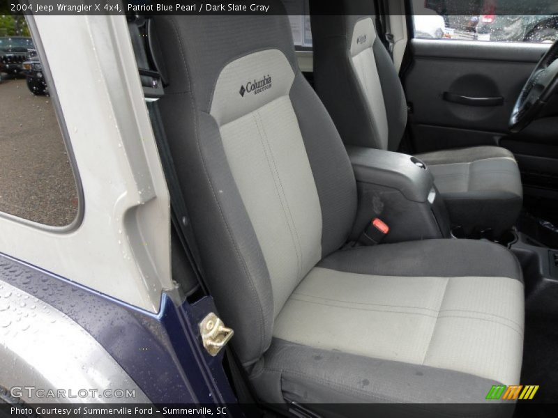 Patriot Blue Pearl / Dark Slate Gray 2004 Jeep Wrangler X 4x4