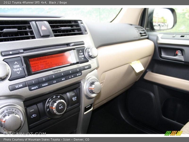 Black / Beige 2012 Toyota 4Runner SR5 4x4