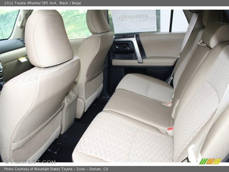 Black / Beige 2012 Toyota 4Runner SR5 4x4