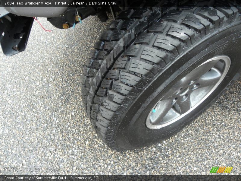 Patriot Blue Pearl / Dark Slate Gray 2004 Jeep Wrangler X 4x4