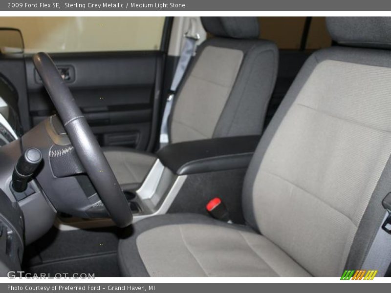 Sterling Grey Metallic / Medium Light Stone 2009 Ford Flex SE