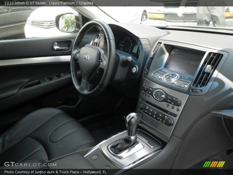 Liquid Platinum / Graphite 2010 Infiniti G 37 Sedan