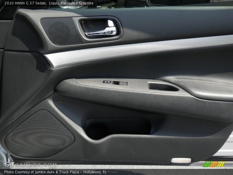 Liquid Platinum / Graphite 2010 Infiniti G 37 Sedan