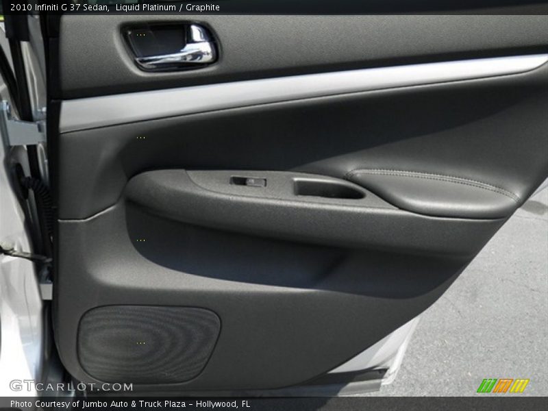 Liquid Platinum / Graphite 2010 Infiniti G 37 Sedan