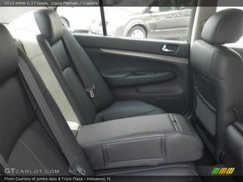 Liquid Platinum / Graphite 2010 Infiniti G 37 Sedan