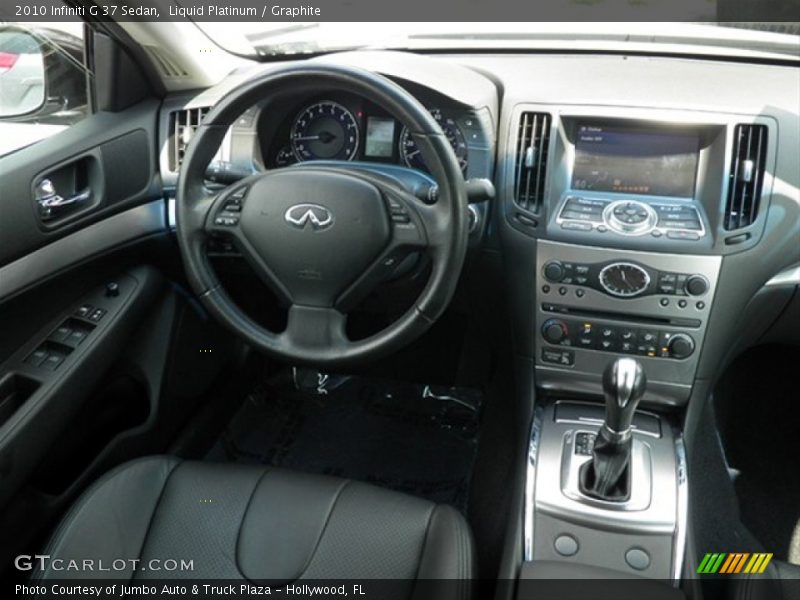 Liquid Platinum / Graphite 2010 Infiniti G 37 Sedan