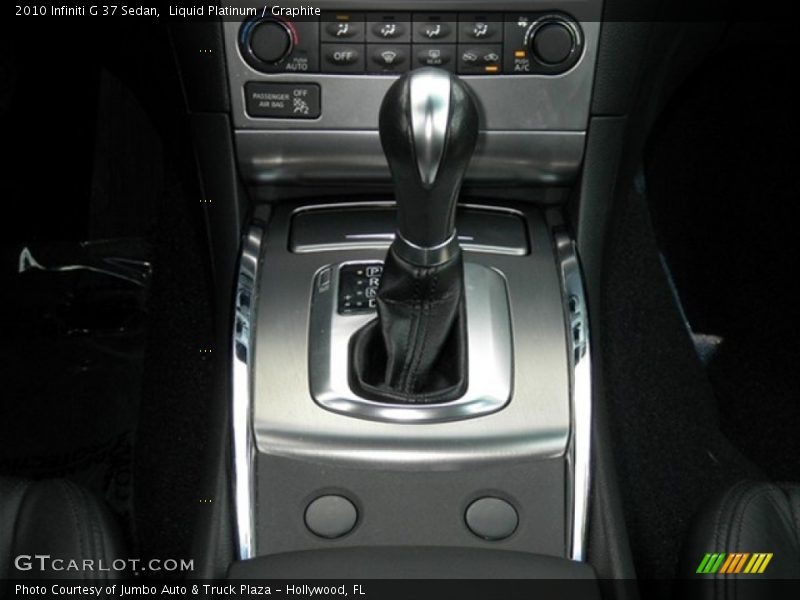 Liquid Platinum / Graphite 2010 Infiniti G 37 Sedan