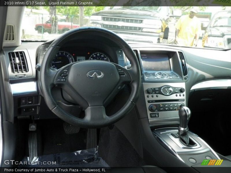 Liquid Platinum / Graphite 2010 Infiniti G 37 Sedan