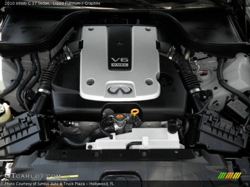 Liquid Platinum / Graphite 2010 Infiniti G 37 Sedan