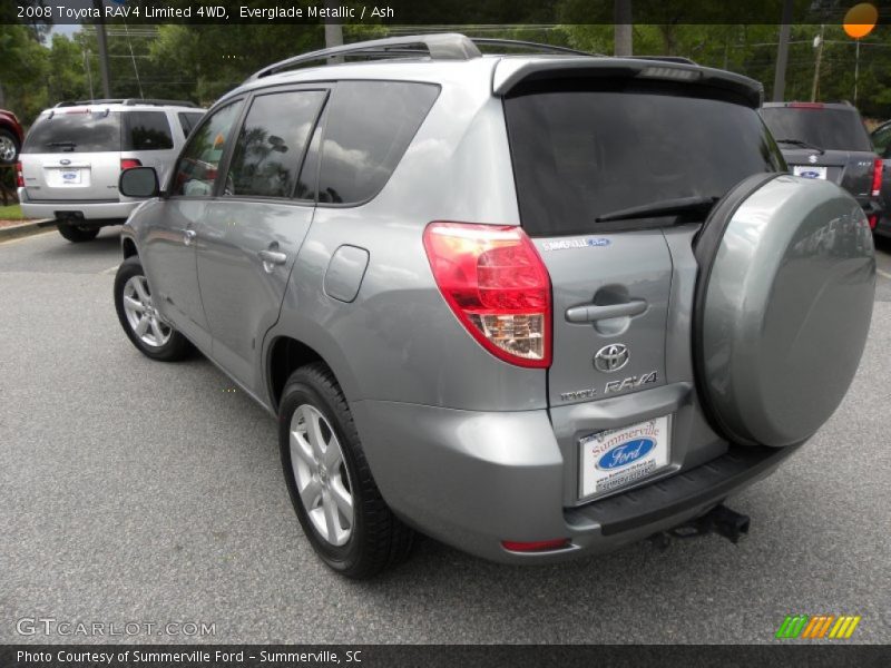 Everglade Metallic / Ash 2008 Toyota RAV4 Limited 4WD