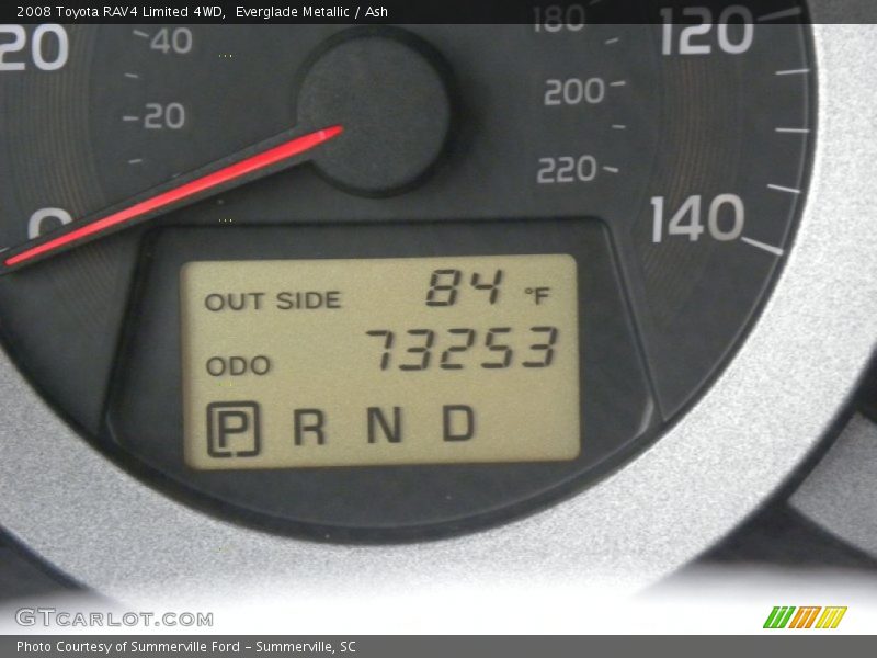 Everglade Metallic / Ash 2008 Toyota RAV4 Limited 4WD