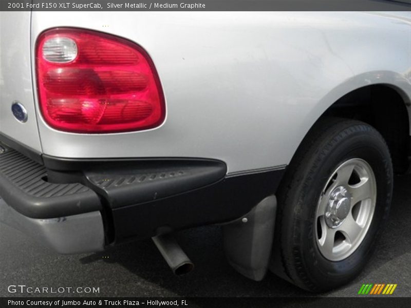 Silver Metallic / Medium Graphite 2001 Ford F150 XLT SuperCab